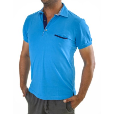 David - Chemise Bleue pour...