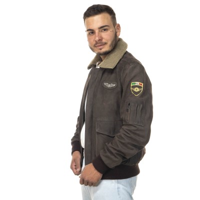 Pilote avec blasons -...